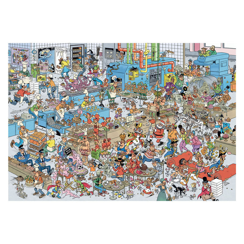 Jumbo - Jan van haasteren legpuzzel de bakkerij - 2000st.