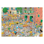 Jumbo - Jan van haasteren legpuzzel - de kaasmarkt & skutsjesilen - 2x1000st.