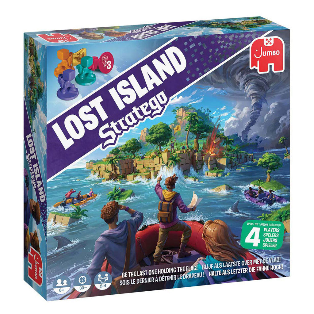 Stratego - Stratego lost island bordspel