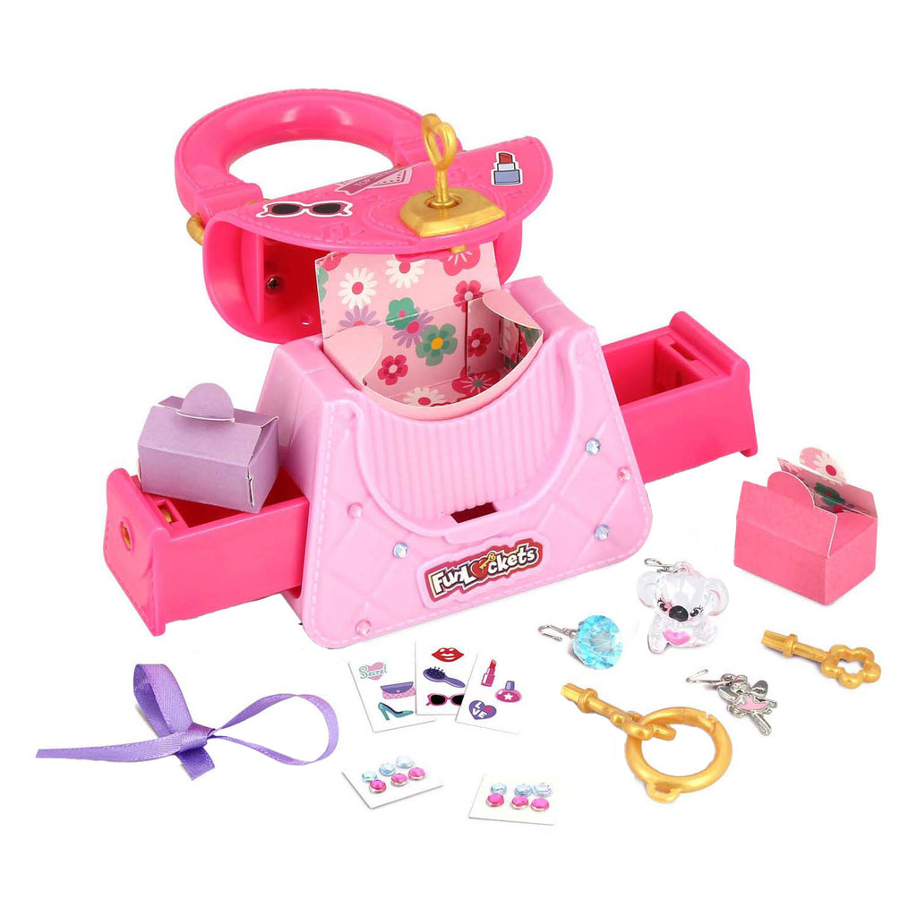Funlockets mini schoudertas met geheime verrassingen
