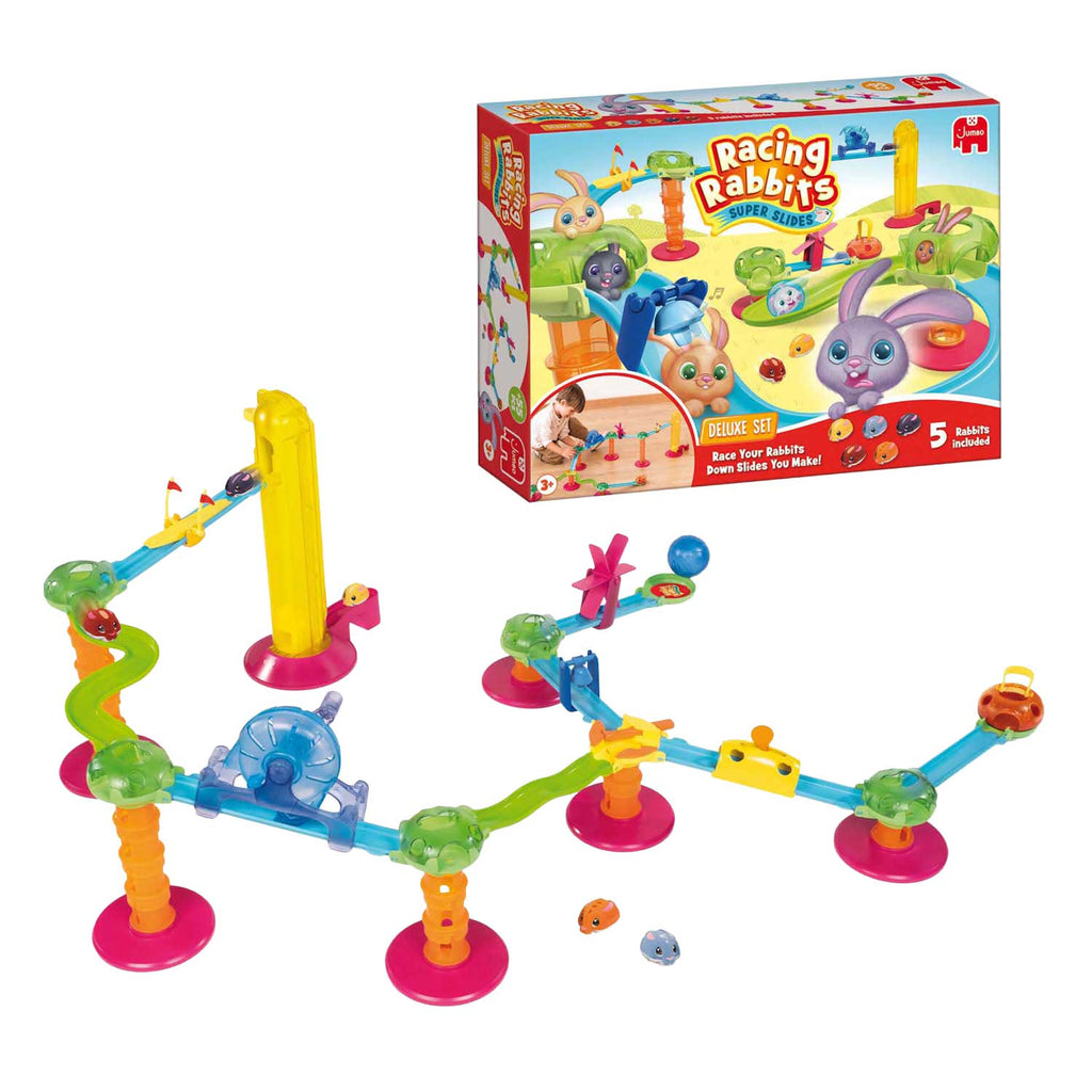 Jumbo racing rabbits deluxe set