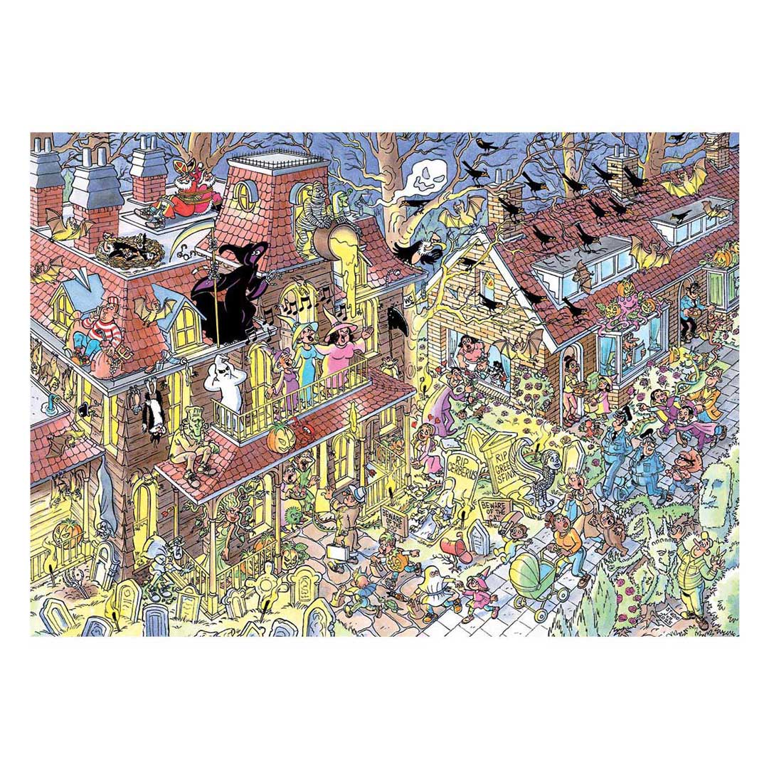 Jumbo jvh puzzel trick or treat 500pcs