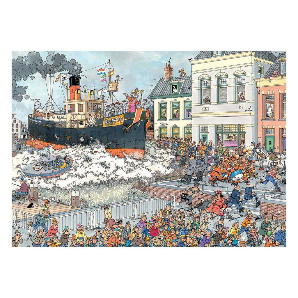 Jan van haasteren legpuzzel - sinterklaas intocht - 1000st.