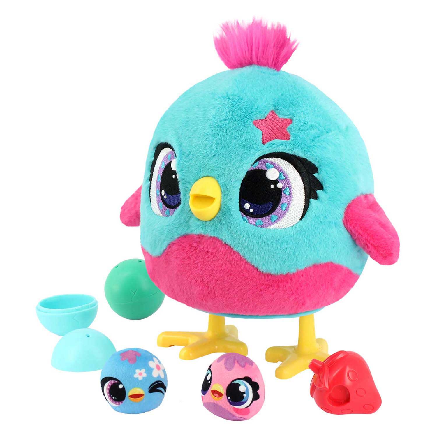 Funtasy family chick-a-boo - interactieve knuffel