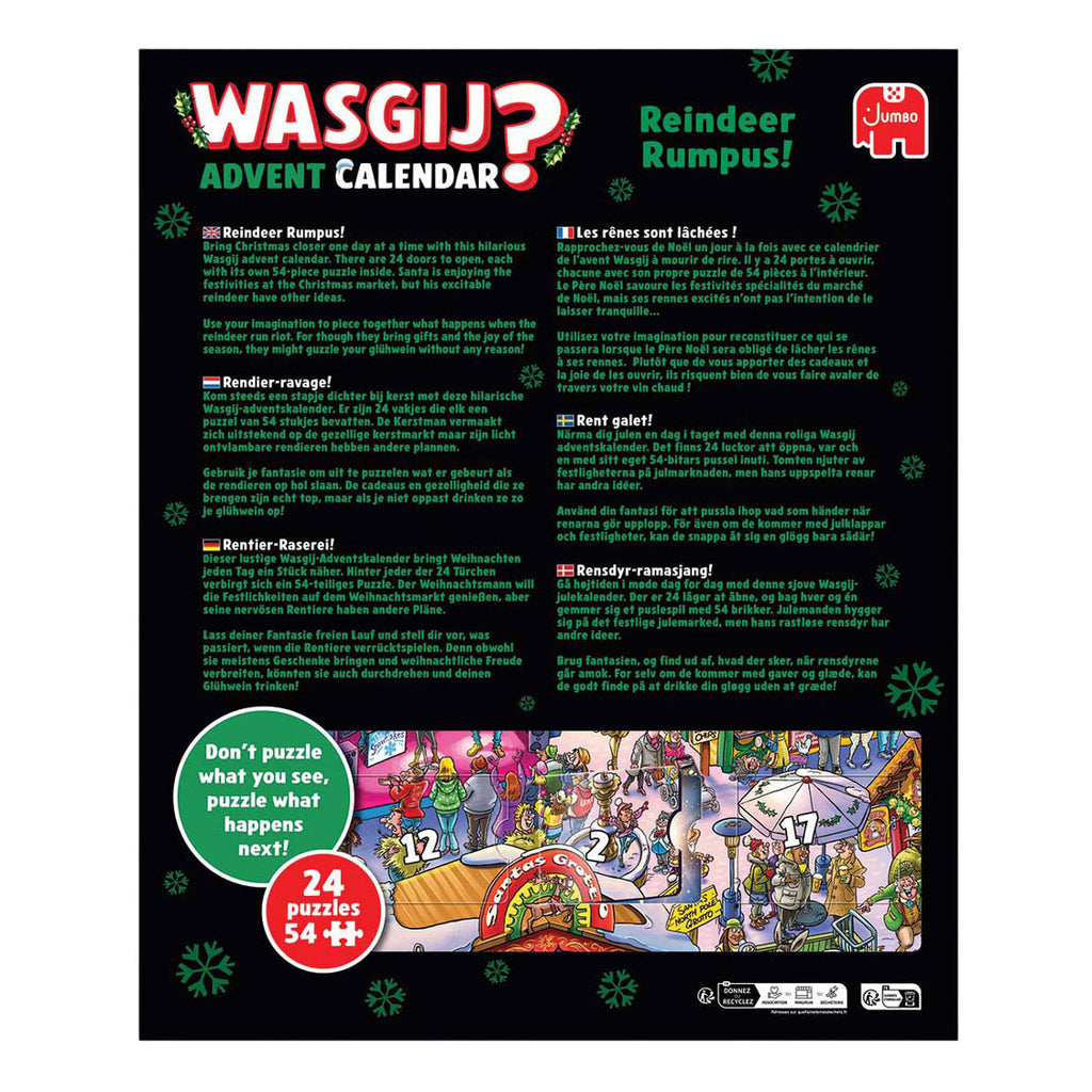 Puzzel wasgij advent calendar 2025
