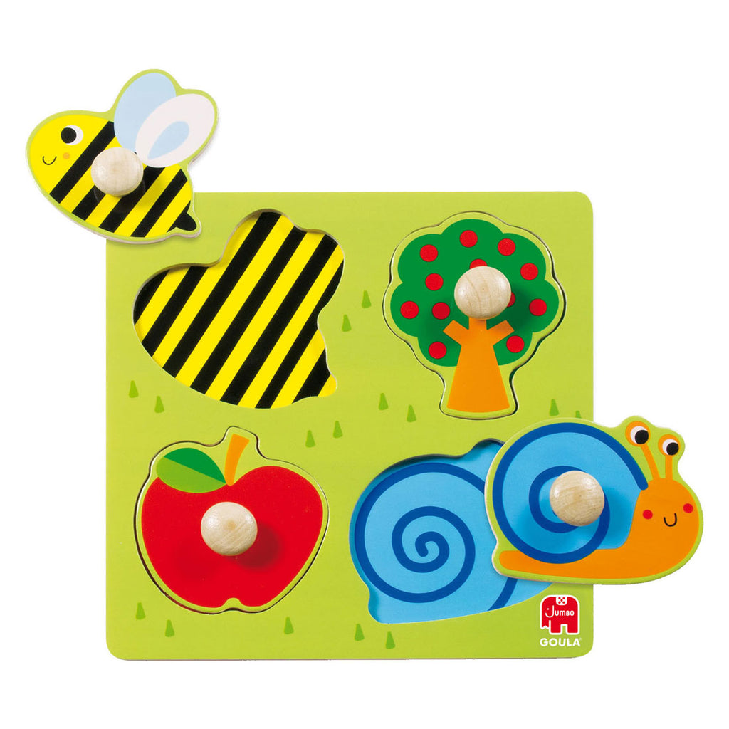 Jumbo - goula noppenpuzzel boomgaard - 4 stuks