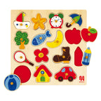Jumbo - goula noppenpuzzel silhouet - 15st.
