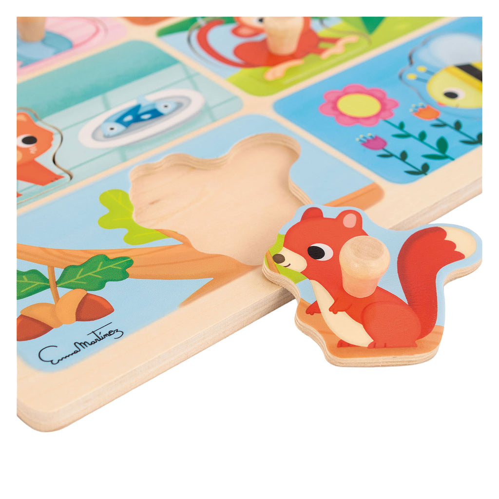 Jumbo - goula noppenpuzzel mijn lievelingseten - 8st.