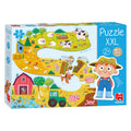 Jumbo - goula puzzel xxl boerderijdieren - 18st.