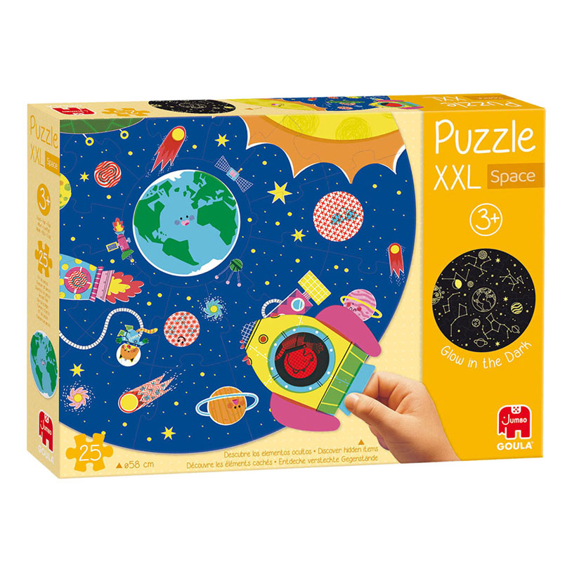Jumbo - goula puzzel xxl ruimte - 27st.