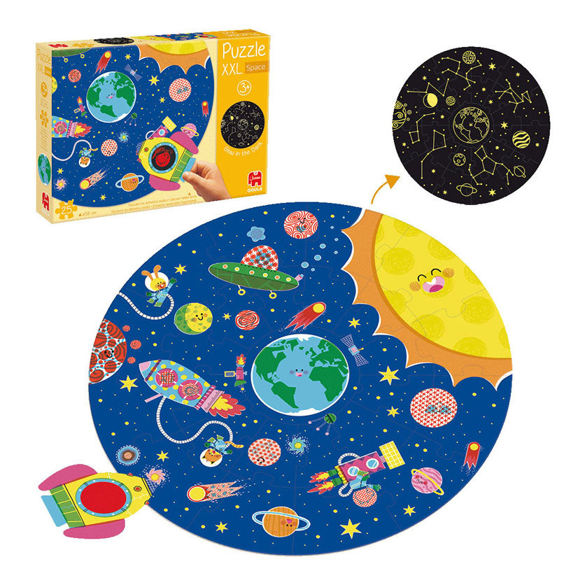 Jumbo - goula puzzel xxl ruimte - 27st.