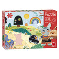 Jumbo - goula puzzel xxl magische kraspuzzel - 27st.