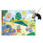 Jumbo - goula puzzel xxl magische kraspuzzel - 27st.