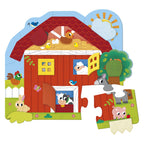 Jumbo - goula puzzel xxl surprise farm - 12 stuks