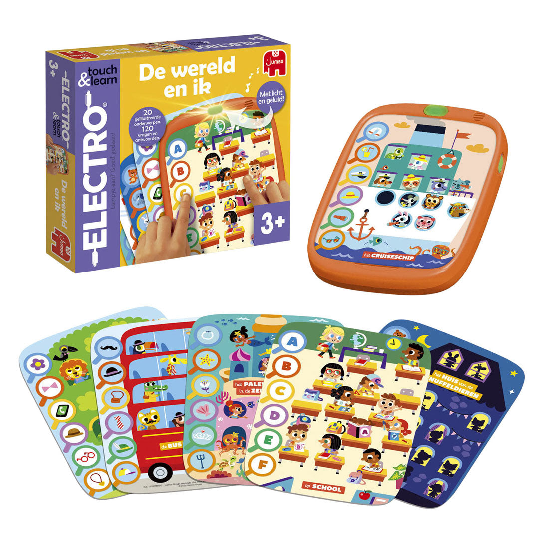 Jumbo - electro touch & learn de wereld en ik februari