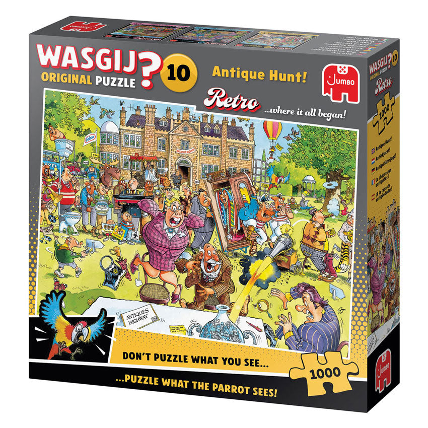 Jumbo - Wasgij retro original 10 antiekjacht!