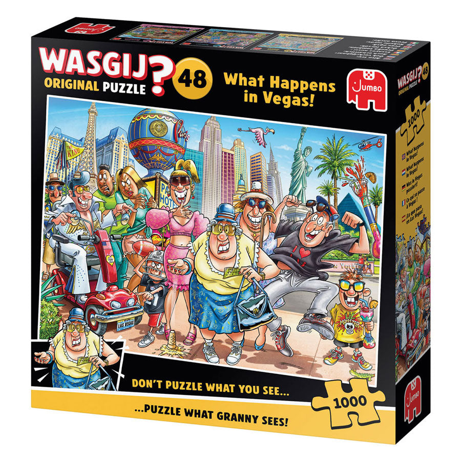 Jumbo - Wasgij original 48 - what happens in vegas! - 1000st.