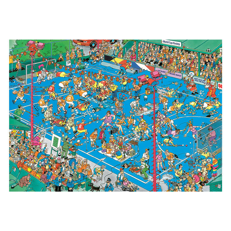 Jumbo - Jan van haasteren legpuzzel - hockey kampioenschappen - 1000st.