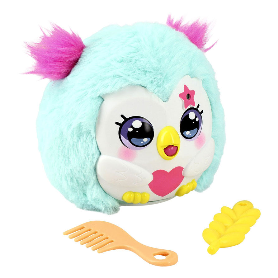 Funtasy Family - Funtasy Family kiss-meez uil - interactieve knuffel