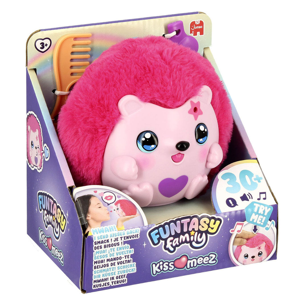 Funtasy Family - Funtasy Family kiss-meez egel - interactieve knuffel