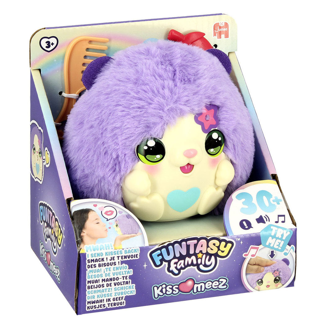 Funtasy Family - Funtasy Family kiss-meez hamster - interactieve knuffel
