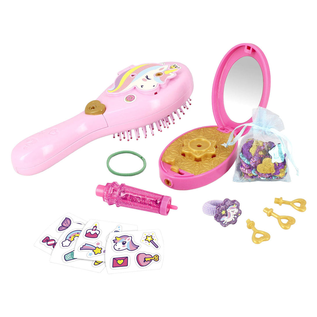 Jumbo - funlockets geheime haarborstel met glinsters februari