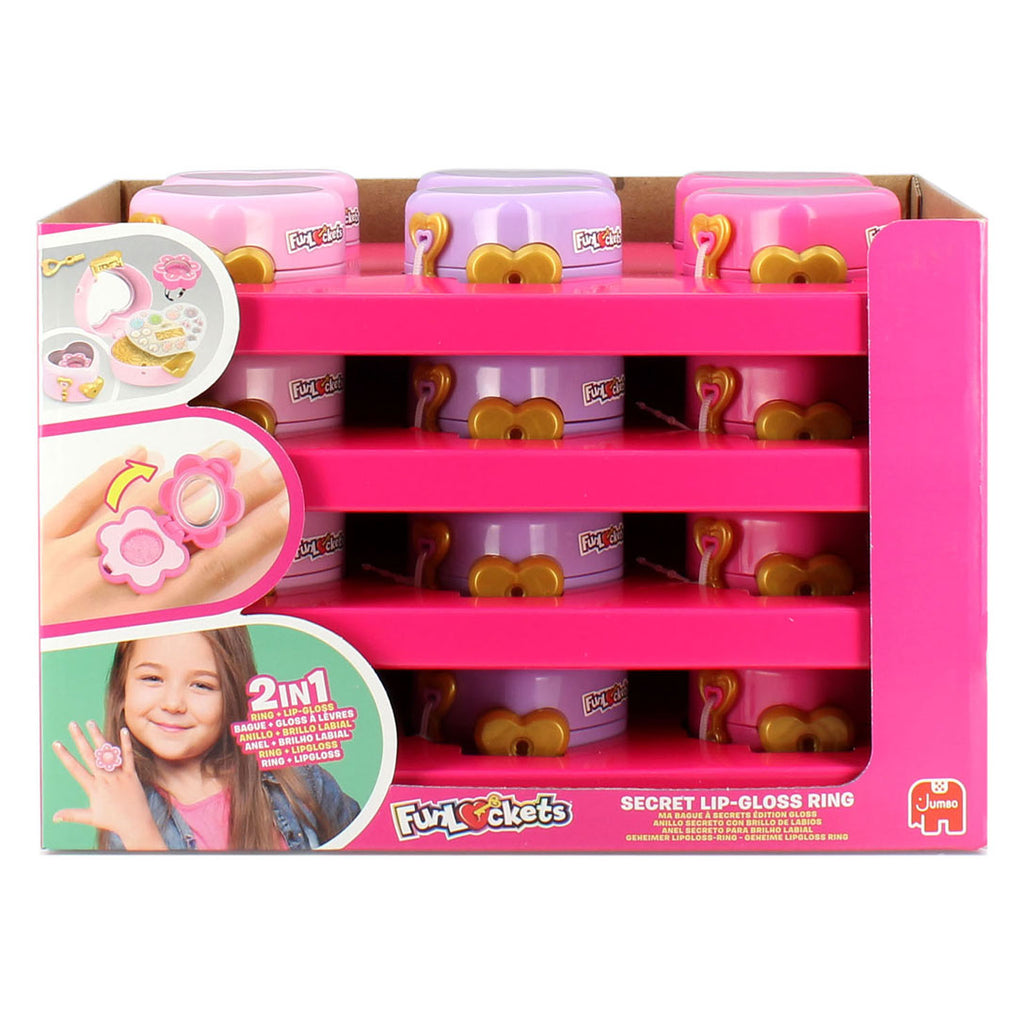 Jumbo - funlockets geheime lipgloss ring februari