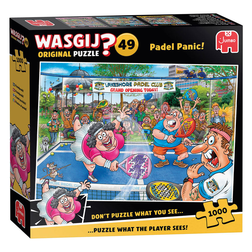 Jumbo - Wasgij original 49 - padel paniek! - 1000st.
