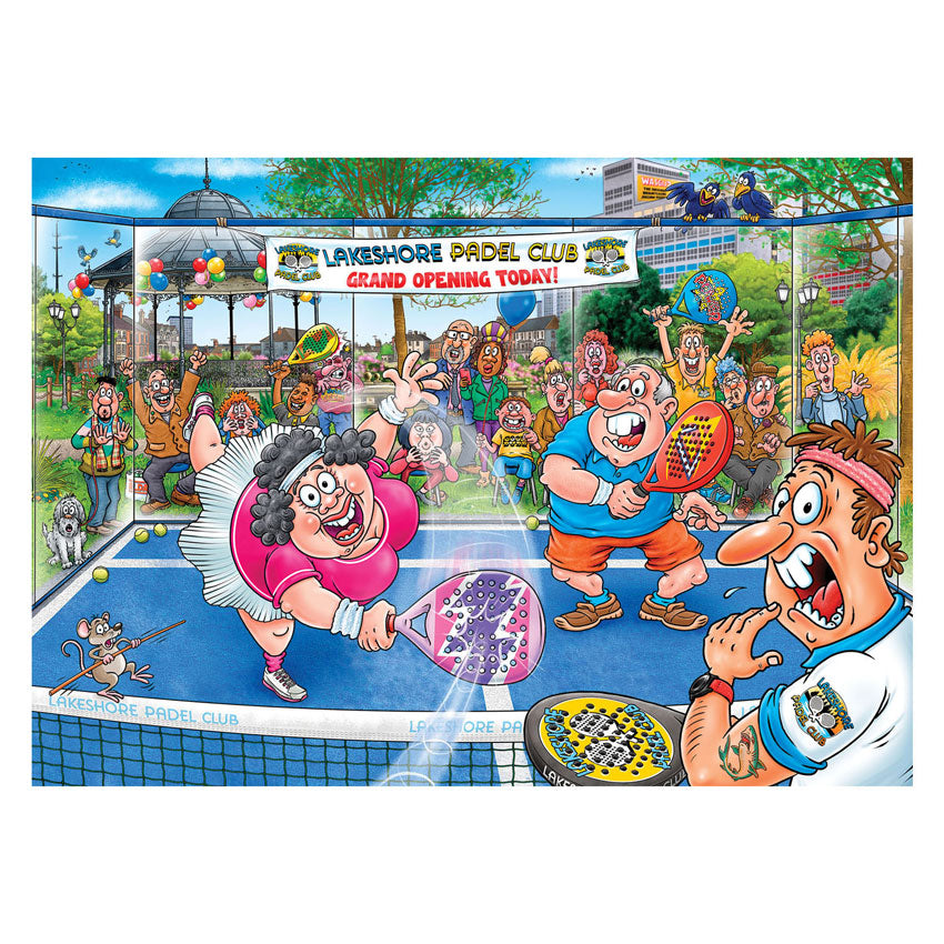 Jumbo - Wasgij original 49 - padel paniek! - 1000st.
