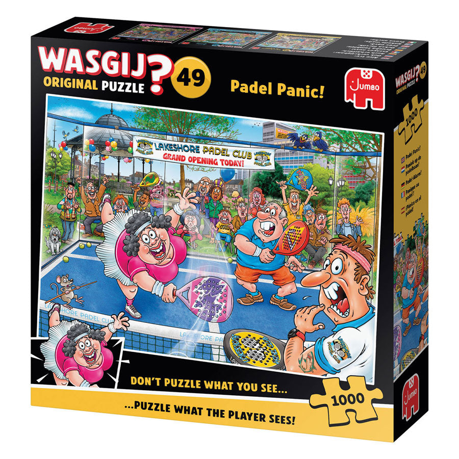 Jumbo - Wasgij original 49 - padel paniek! - 1000st.