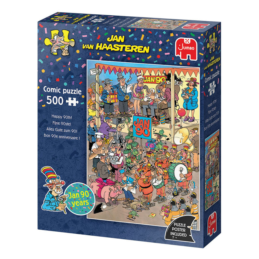 Jumbo - jvh titel fijne 90ste 500 stukjes