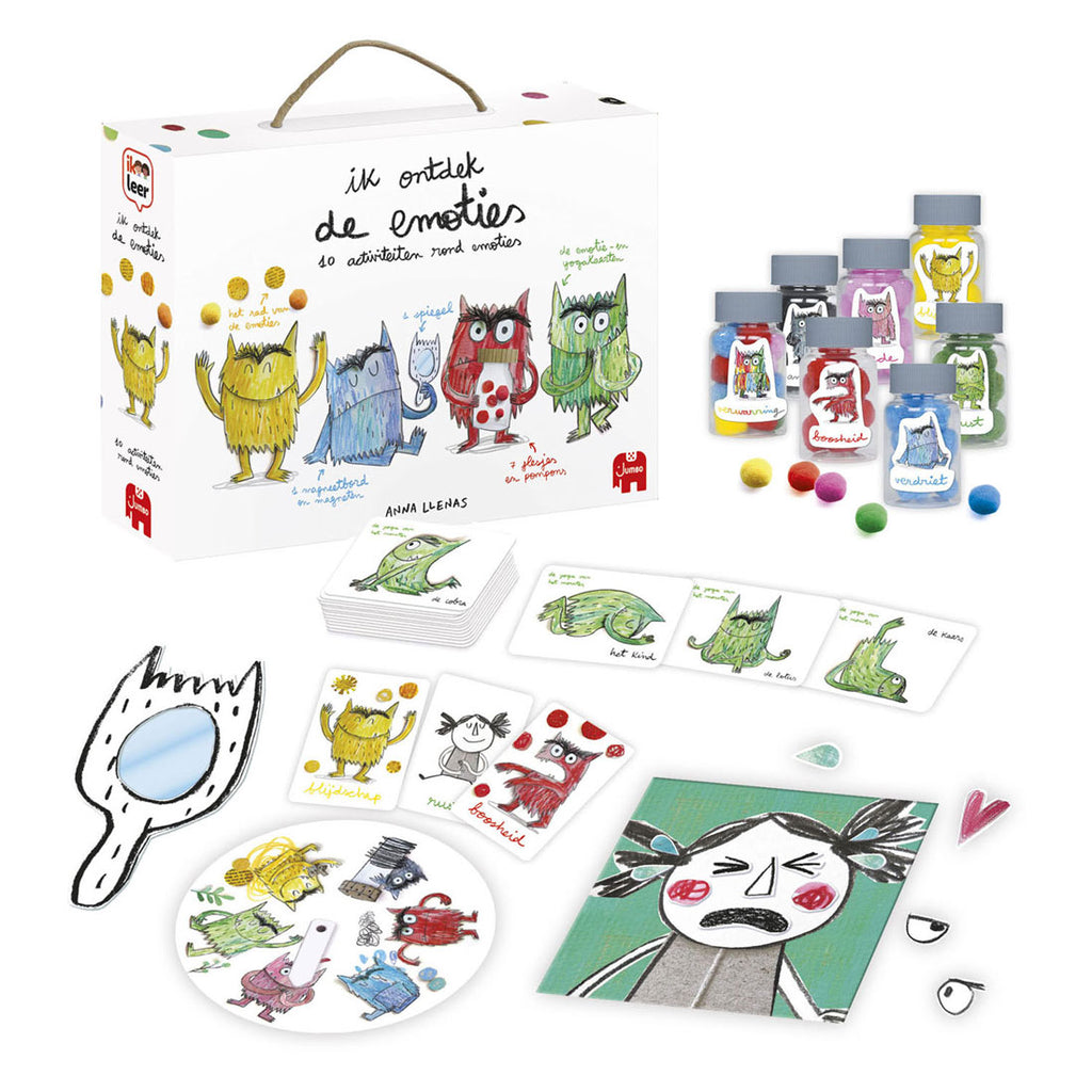 Jumbo - ik leer ontdekken - kleurenmonsters emoties