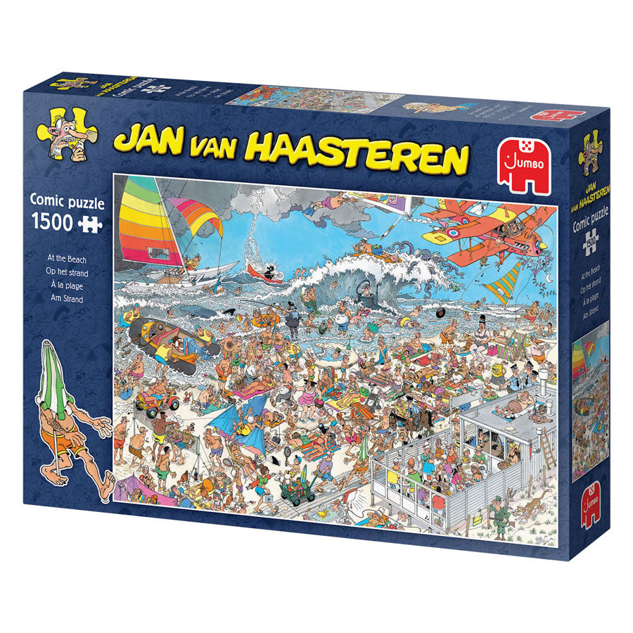 Jan Van Haasteren - Jan Van Haasteren Puzzel op het strand (1500)