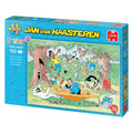 Jan Van Haasteren - Jan Van Haasteren Puzzel junior trampoline springen (150) | 2 stuks