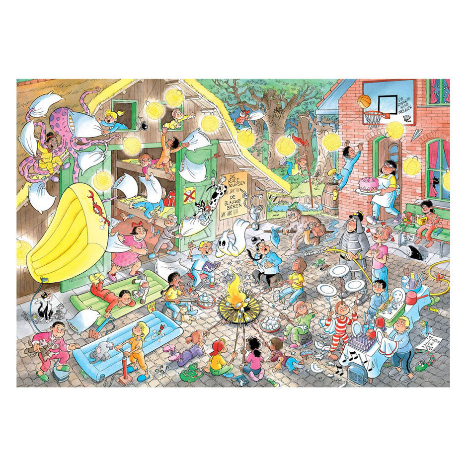 Jan Van Haasteren - Jan Van Haasteren junior legpuzzel 25 schoolkamp - 360st.