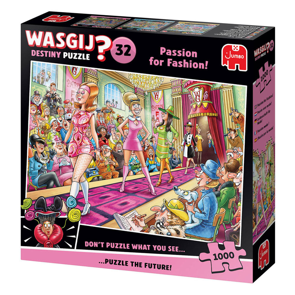Jumbo - Wasgij destiny 32 legpuzzel - passie voor mode! - 1000st.