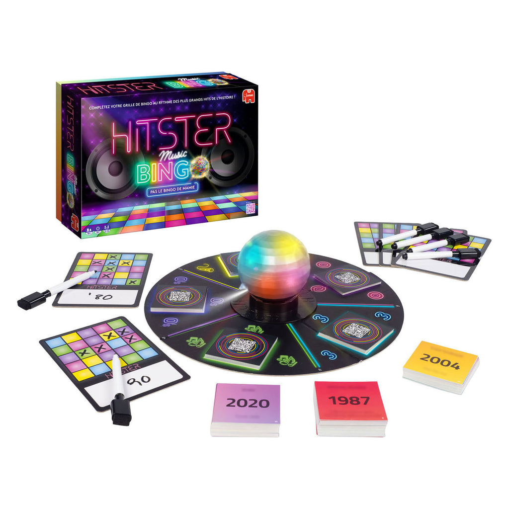Hitster - Hitster bingo gezelschapsspel