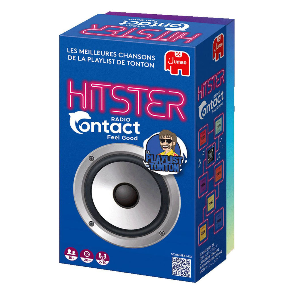 Hitster jumbo radio contact muziekspel