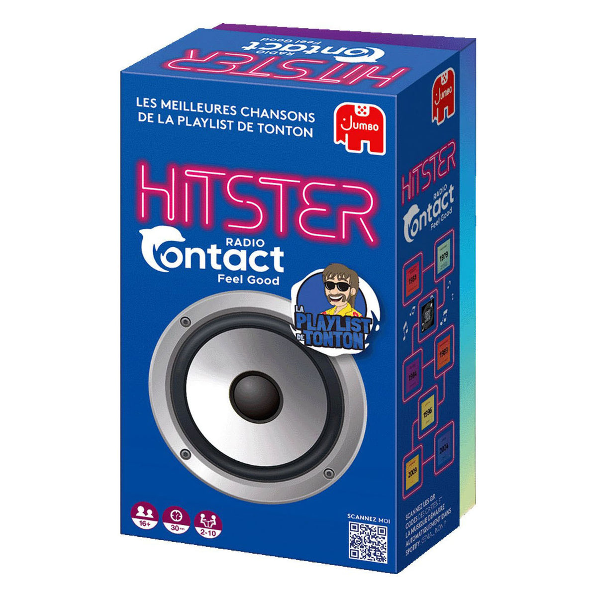 Hitster jumbo radio contact muziekspel
