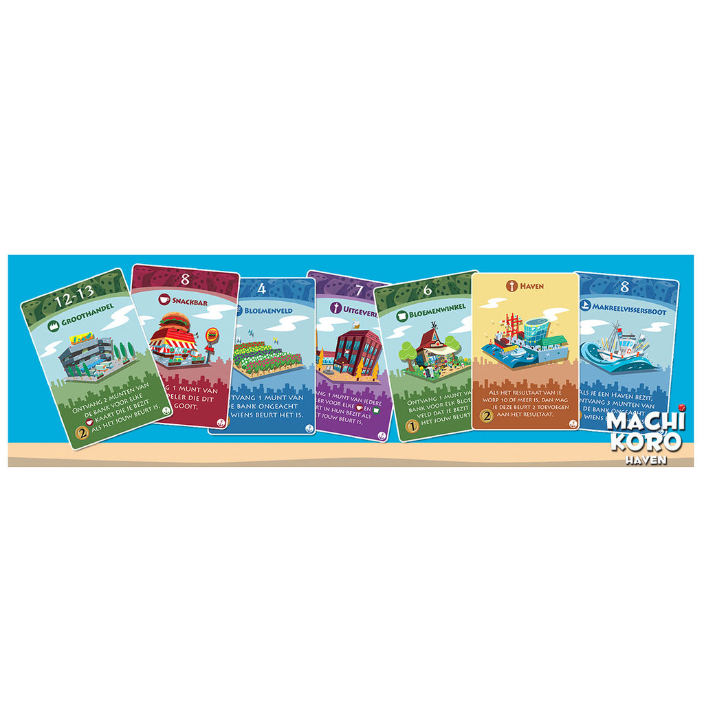 White Goblin Games - White Goblin Games Machi koro uitbreiding - haven