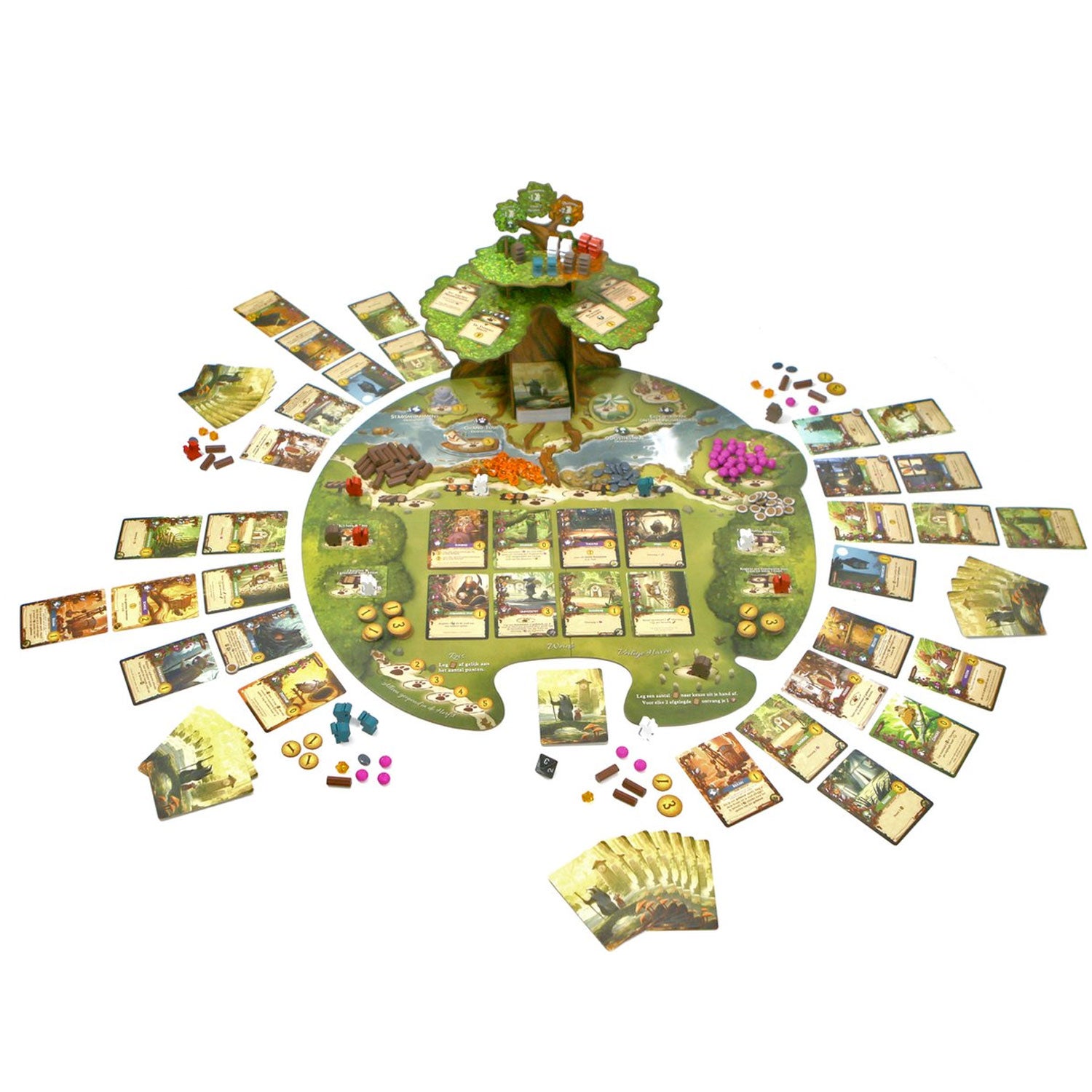 White goblin games everdell bordspel (nederlands, 1 - 4 spelers, 40 minuten, vanaf 10 jaar)