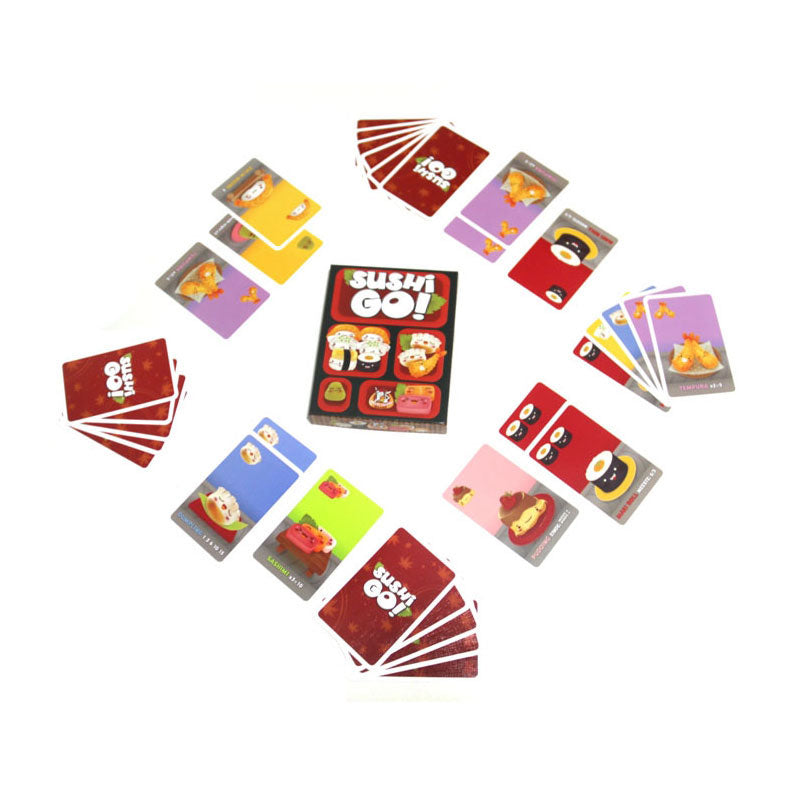 White goblin games sushi go kaartspel (nederlands, 2 - 5 spelers, 15 minuten, vanaf 8 jaar)