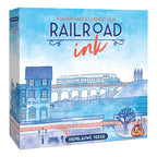 White goblin games railroad ink - diepblauwe versie dobbelspel