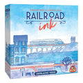 White Goblin Games - White Goblin Games Railroad ink - diepblauwe versie dobbelspel