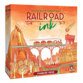 White goblin games railroad ink - vuurrode versie dobbelspel