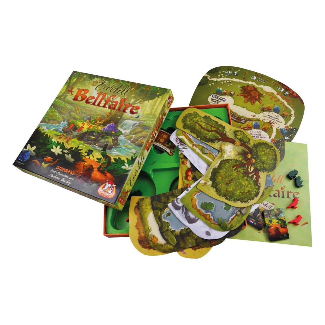 White Goblin Games - White Goblin Games everdell: bellfaire bordspel (nederlands uitbreiding 1 - 6 spelers 40 minuten vanaf 10 jaar)