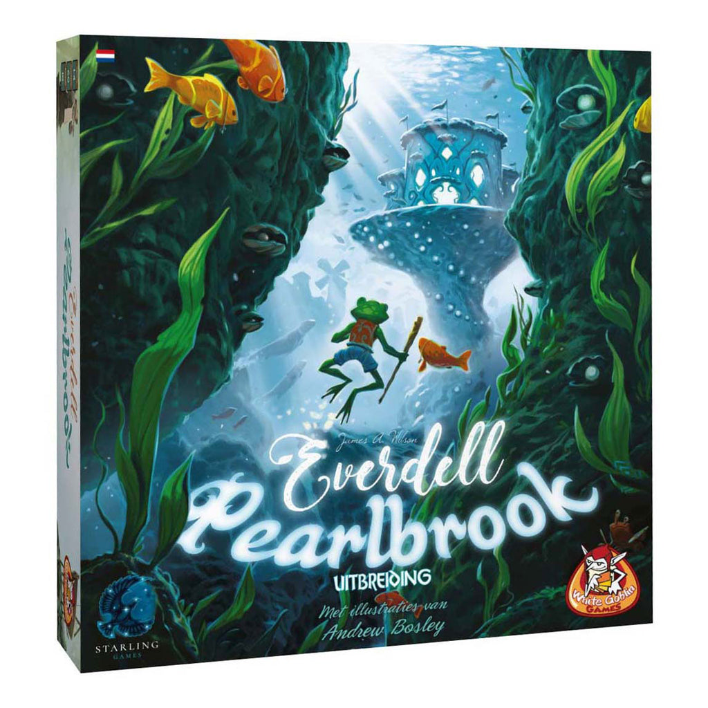 White goblin games everdell: pearlbrook bordspel (nederlands, uitbreiding, 1 - 4 spelers, 60 minuten, vanaf 10 jaar)