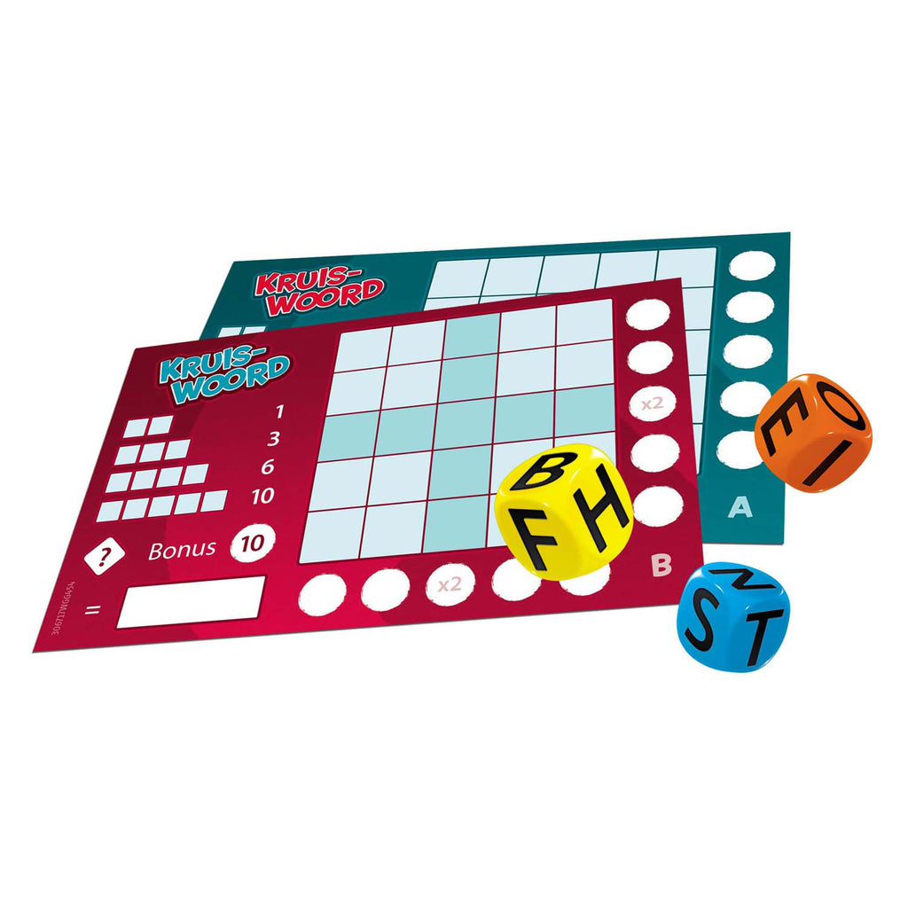 White goblin games kruiswoord - dobbelspel