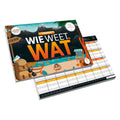 White goblin games - wie weet wat: vakantie - partyspel - 2 tot 10 spelers - speelt snel en de uitleg is nóg sneller - wie weet wat speel je altijd, met iedereen en overal - ideaal cadeau
