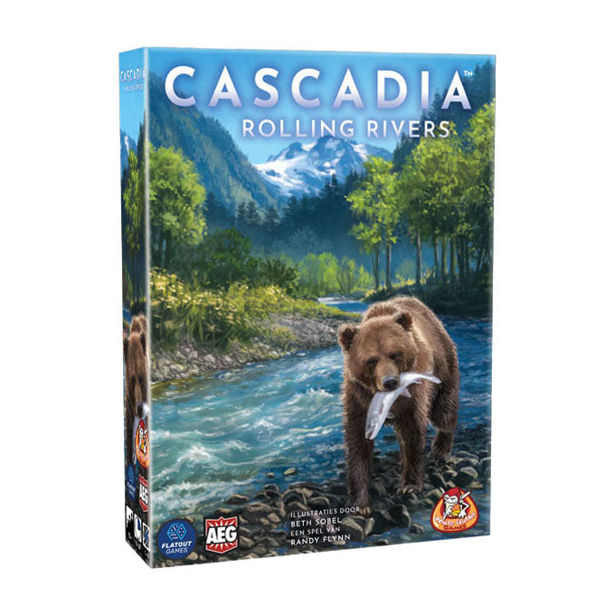 White Goblin Games - White Goblin Games Cascadia - rolling rivers bordspel